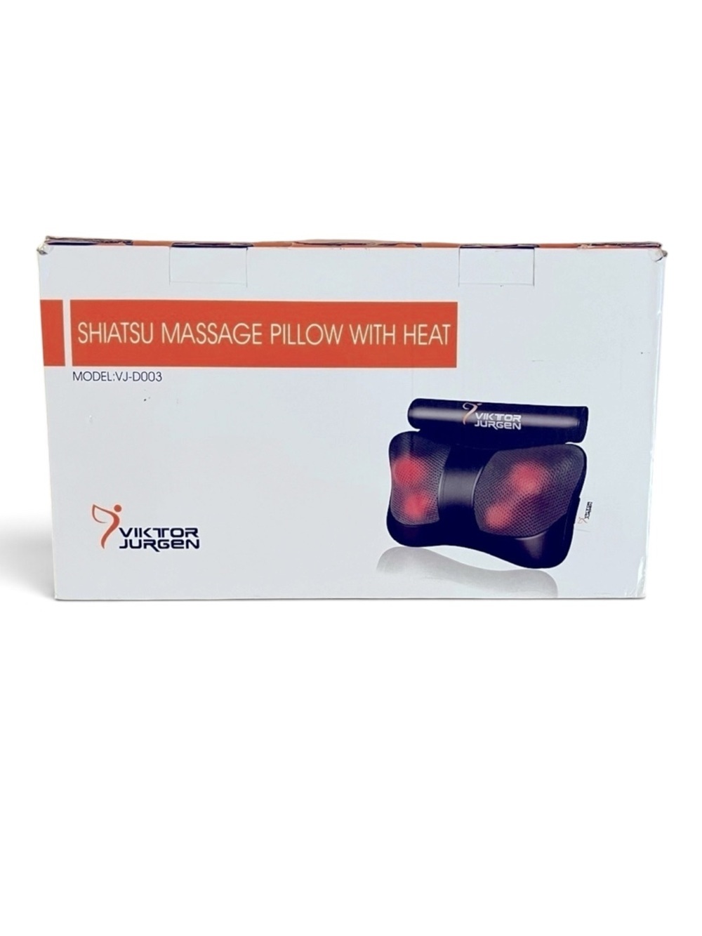 NWT Shiatsu Massage Pillow Travel/Home